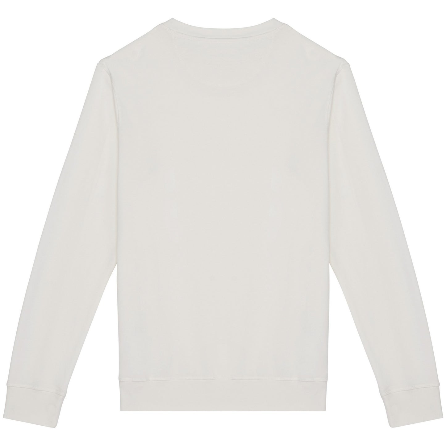 Washed Ivory - Back - Native Spirit Unisex Adult French Terry Sweatshirt
