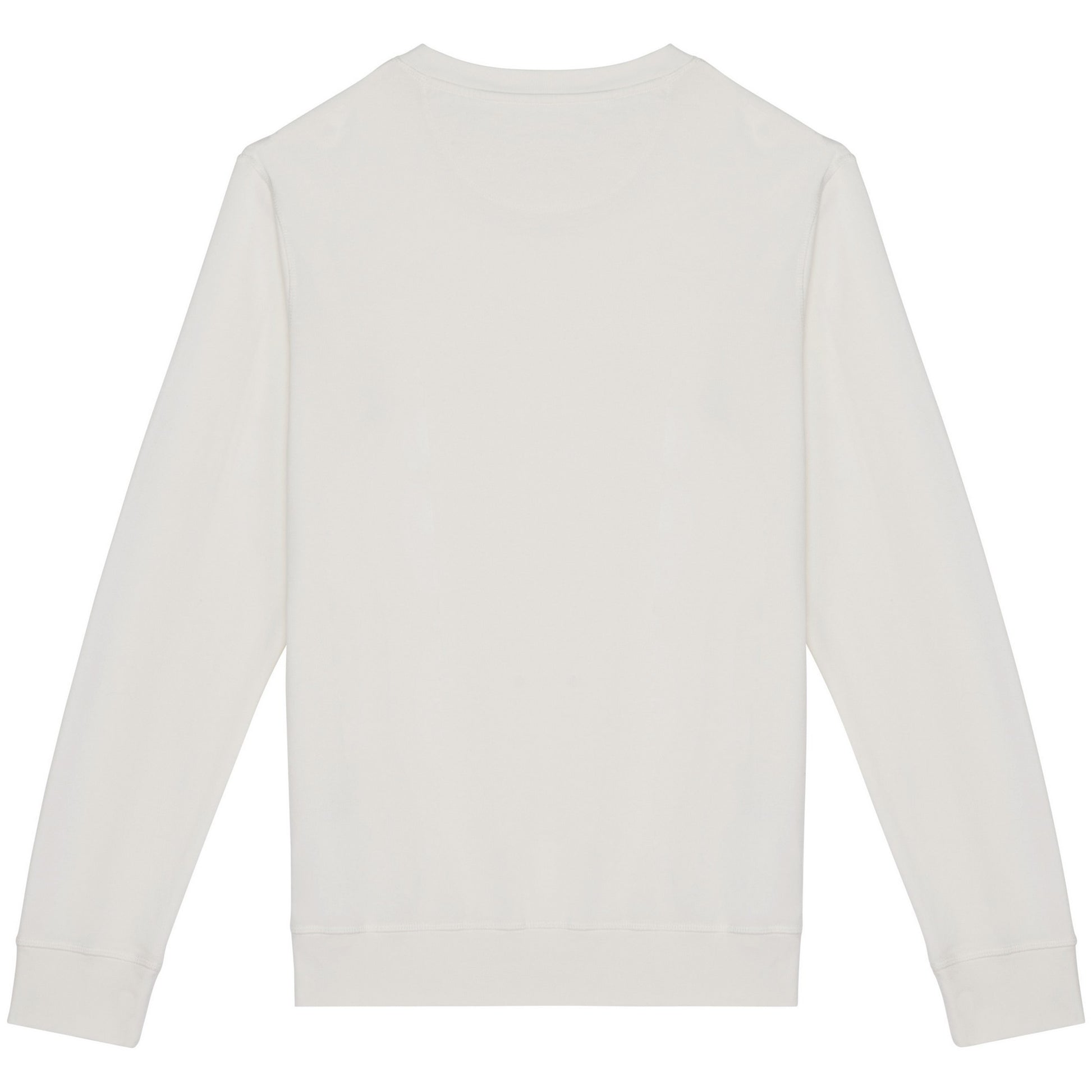 Washed Ivory - Back - Native Spirit Unisex Adult French Terry Sweatshirt