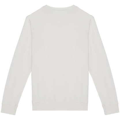Washed Ivory - Back - Native Spirit Unisex Adult French Terry Sweatshirt