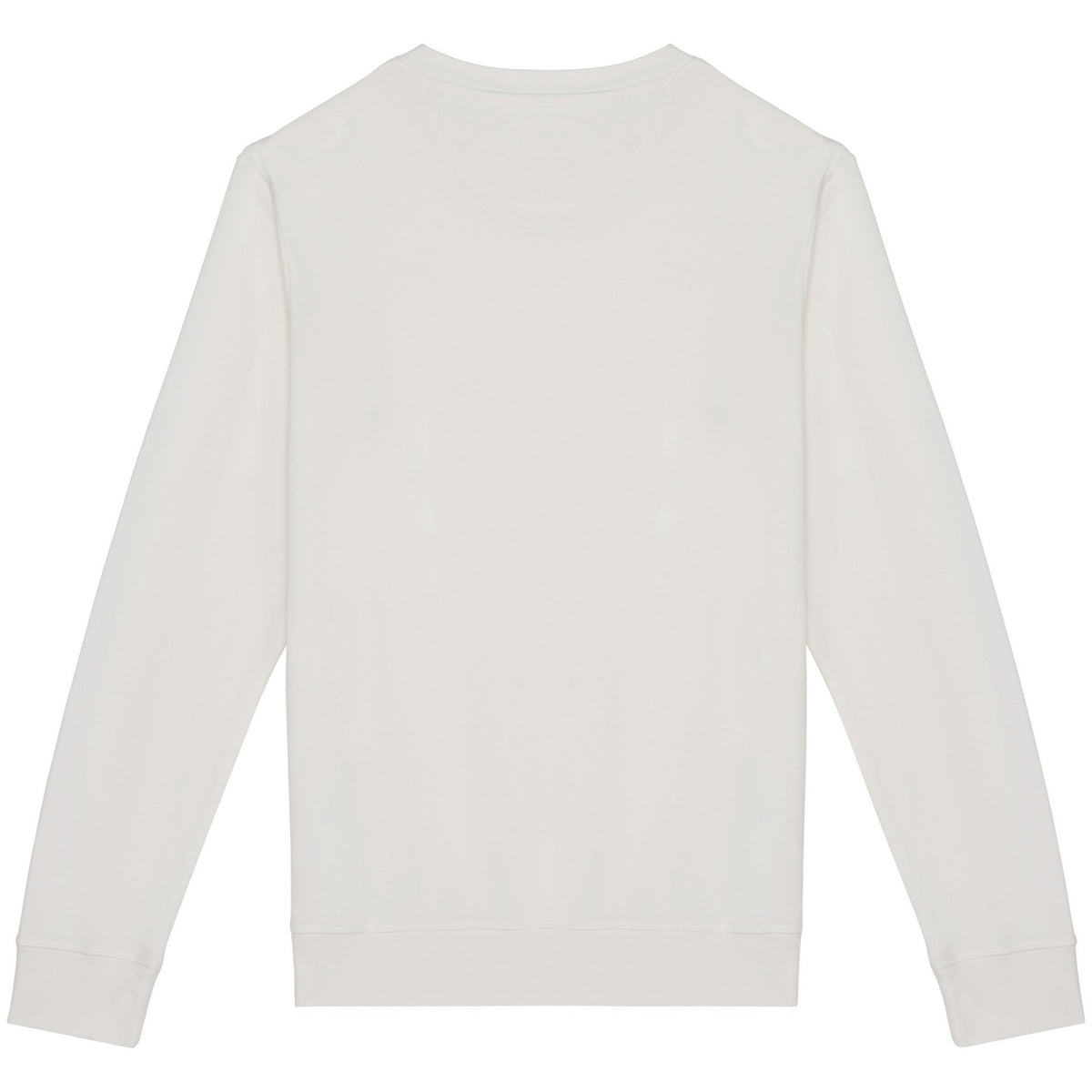 Washed Ivory - Back - Native Spirit Unisex Adult French Terry Sweatshirt
