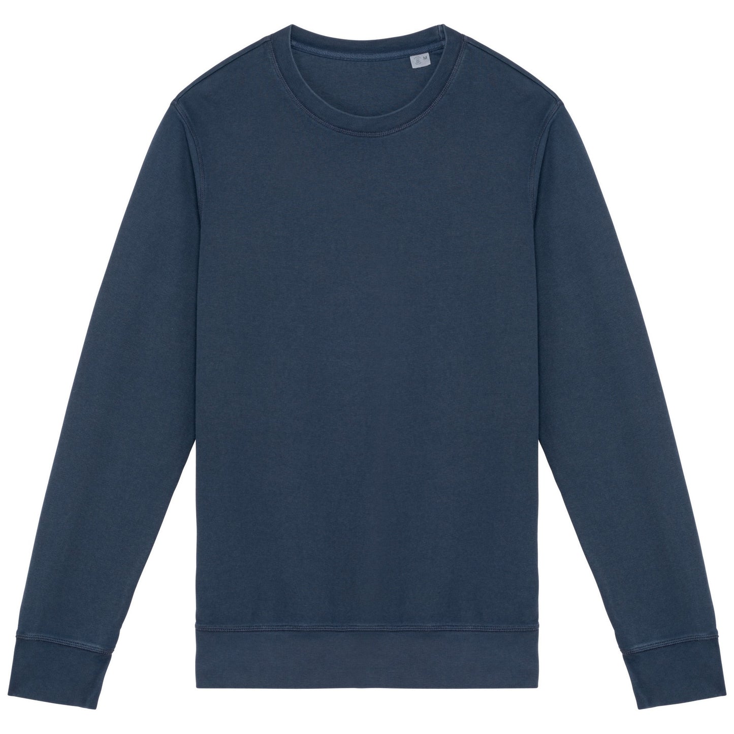 Washed Navy - Front - Native Spirit Unisex Adult French Terry Sweatshirt