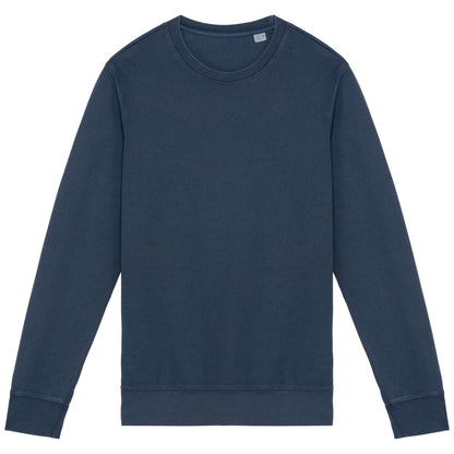 Washed Navy - Front - Native Spirit Unisex Adult French Terry Sweatshirt