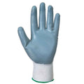 Grey - Back - Portwest Unisex Adult A310 Flexo Nitrile Safety Gloves