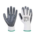 Grey - Side - Portwest Unisex Adult A310 Flexo Nitrile Safety Gloves