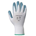 Grey - Front - Portwest Unisex Adult A310 Flexo Nitrile Safety Gloves