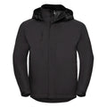 Black - Front - Russell Mens HydraPlus Padded Jacket