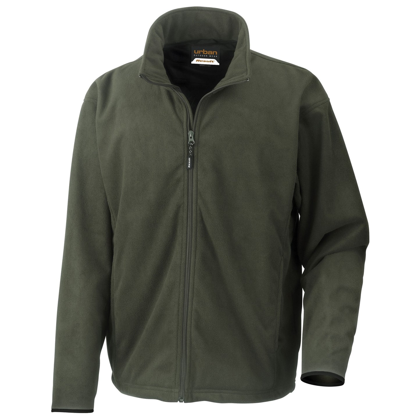 Moss - Front - Result Unisex Adult Urban Extreme Climate Stopper Fleece Jacket