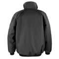 Black - Back - WORK-GUARD by Result Mens Sabre Pilot Jacket