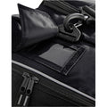 Black-Light Grey - Back - Quadra Teamwear Jumbo Kit Bag