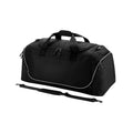 Black-Light Grey - Front - Quadra Teamwear Jumbo Kit Bag