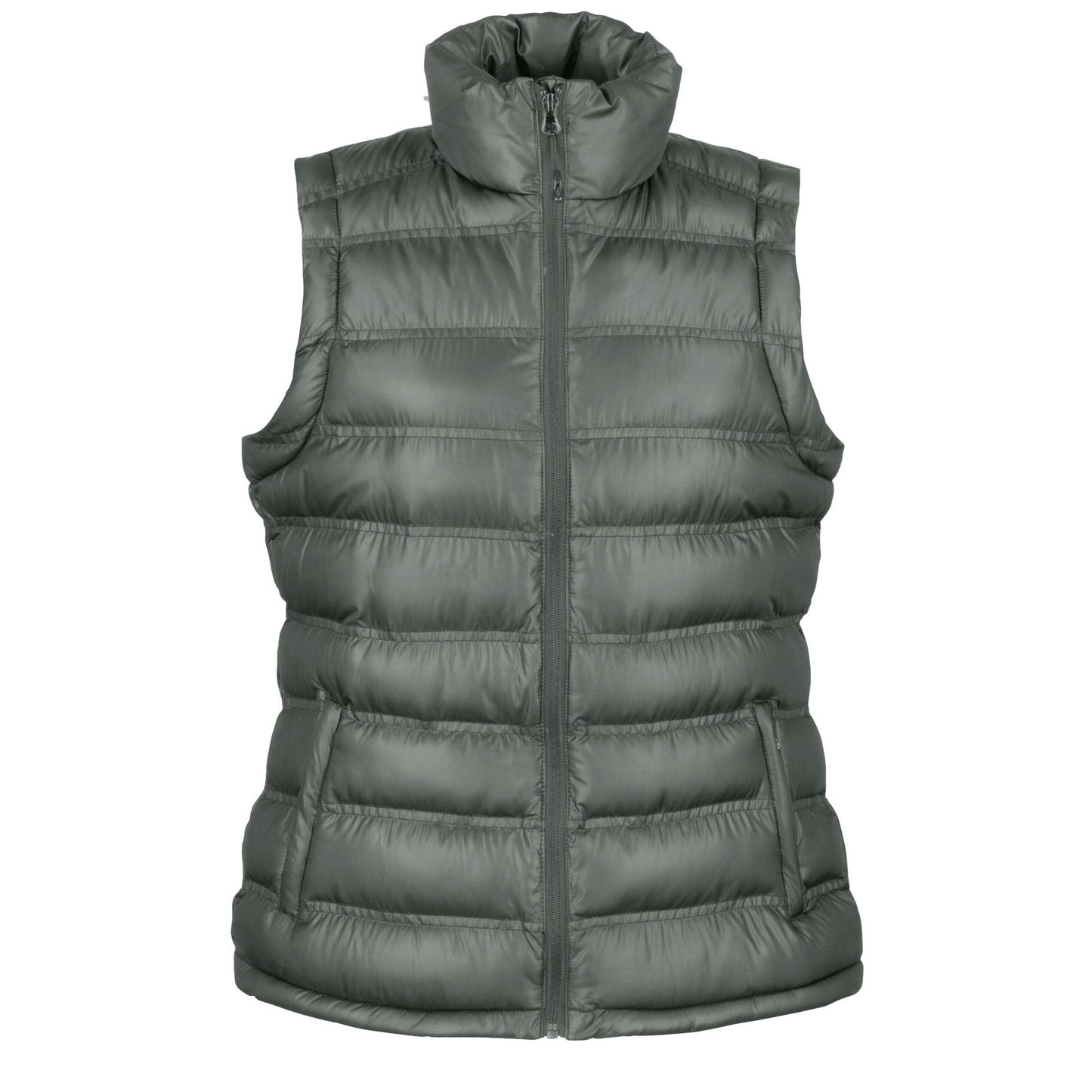 Frost Grey - Front - Result Urban Womens-Ladies Ice Bird Padded Gilet