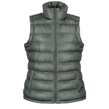 Frost Grey - Front - Result Urban Womens-Ladies Ice Bird Padded Gilet