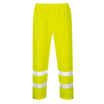 Yellow - Front - Portwest Mens Hi-Vis Rain Trousers