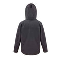 Black-Seal Grey - Back - Result Core Mens Hooded Soft Shell Jacket