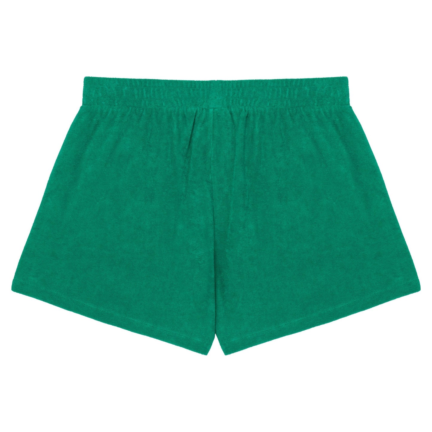 Malachite Green - Back - Native Spirit Womens-Ladies Terry Towel Shorts