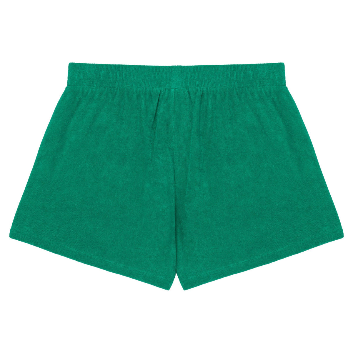 Malachite Green - Back - Native Spirit Womens-Ladies Terry Towel Shorts