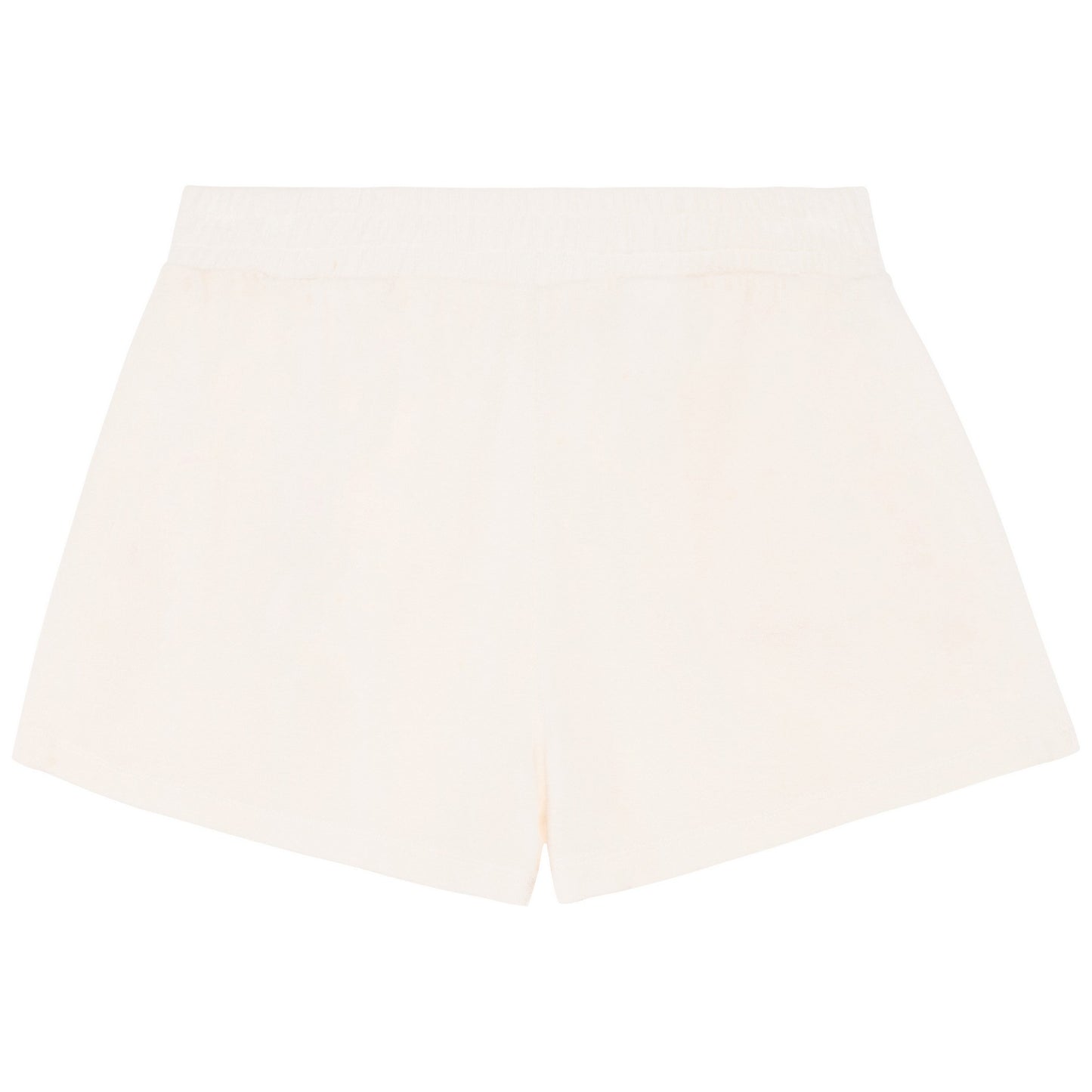 Ivory - Front - Native Spirit Womens-Ladies Terry Towel Shorts