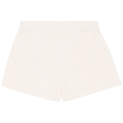 Ivory - Front - Native Spirit Womens-Ladies Terry Towel Shorts