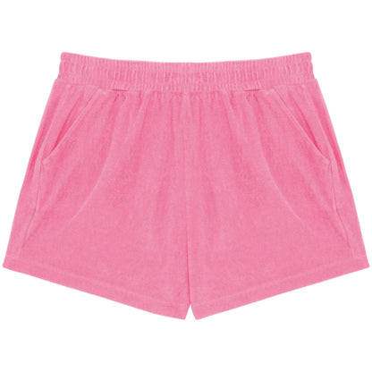 Candy Rose - Back - Native Spirit Womens-Ladies Terry Towel Shorts