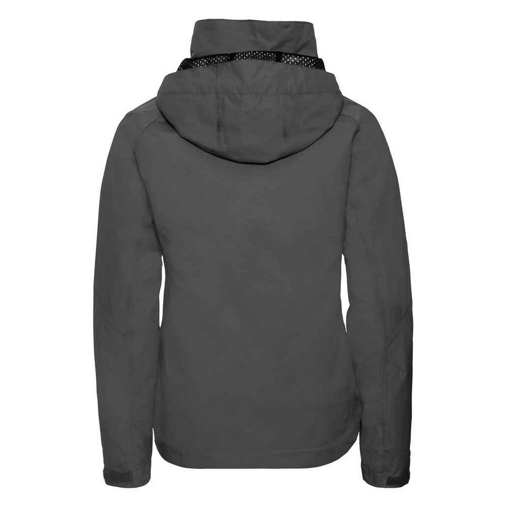 Titanium - Back - Russell Collection Womens-Ladies HydraPlus Jacket