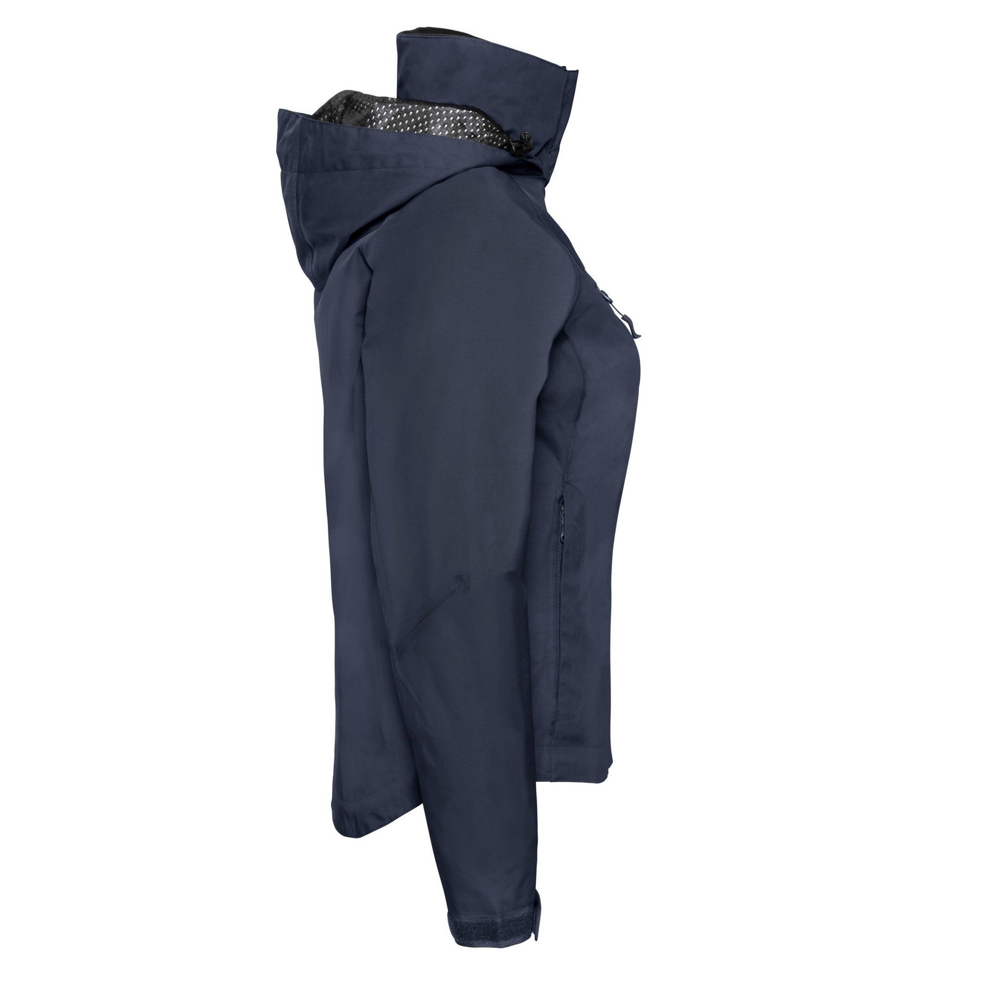 French Navy - Side - Russell Collection Womens-Ladies HydraPlus Jacket