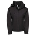 Black - Front - Russell Collection Womens-Ladies HydraPlus Jacket