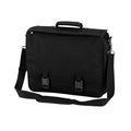 Black - Front - Quadra Portfolio Briefcase