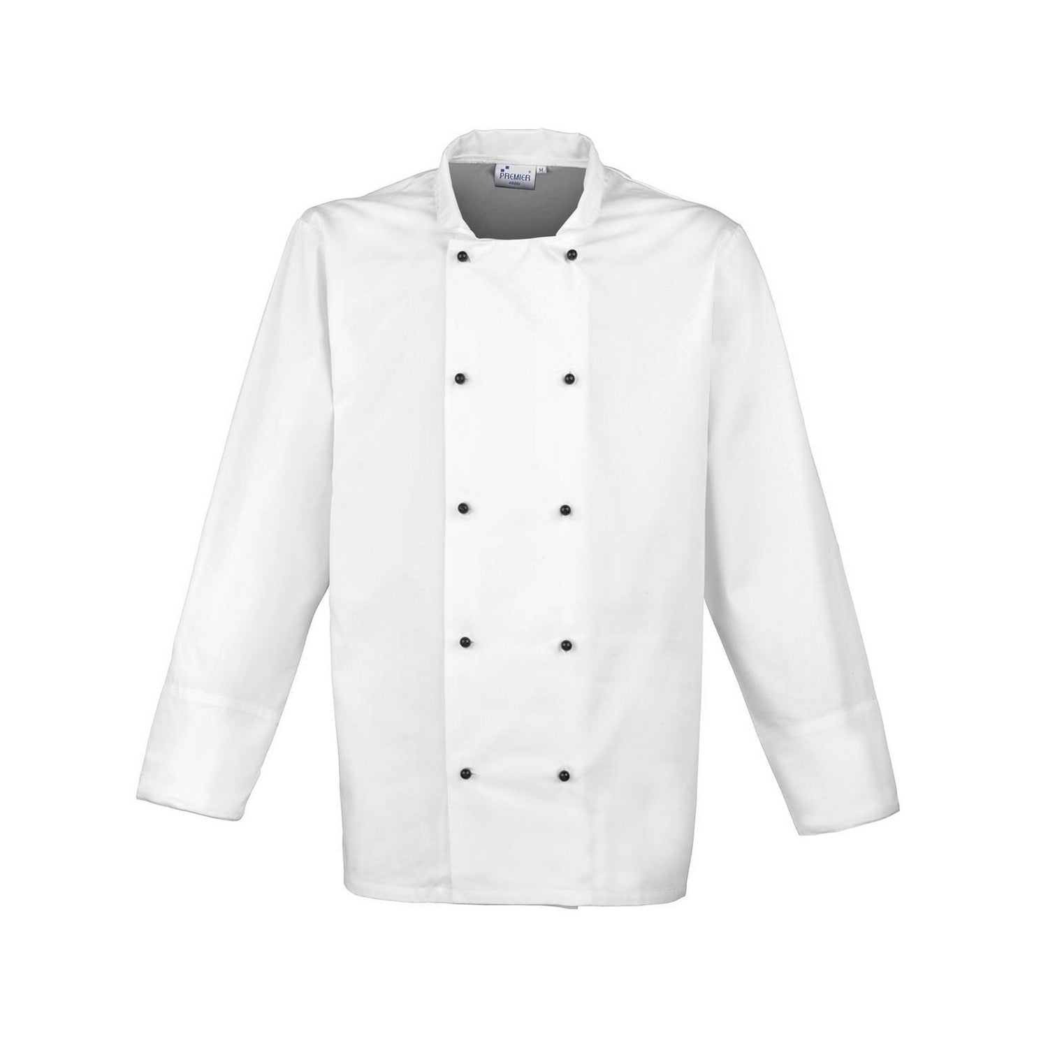 White - Front - Premier Unisex Adult Cuisine Chef Jacket