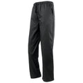 Black - Front - Premier Unisex Adult Essential Checked Chef Trousers