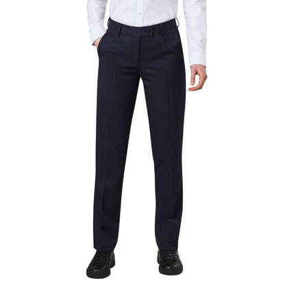 Navy - Back - Brook Taverner Womens-Ladies Concept Aura Trousers