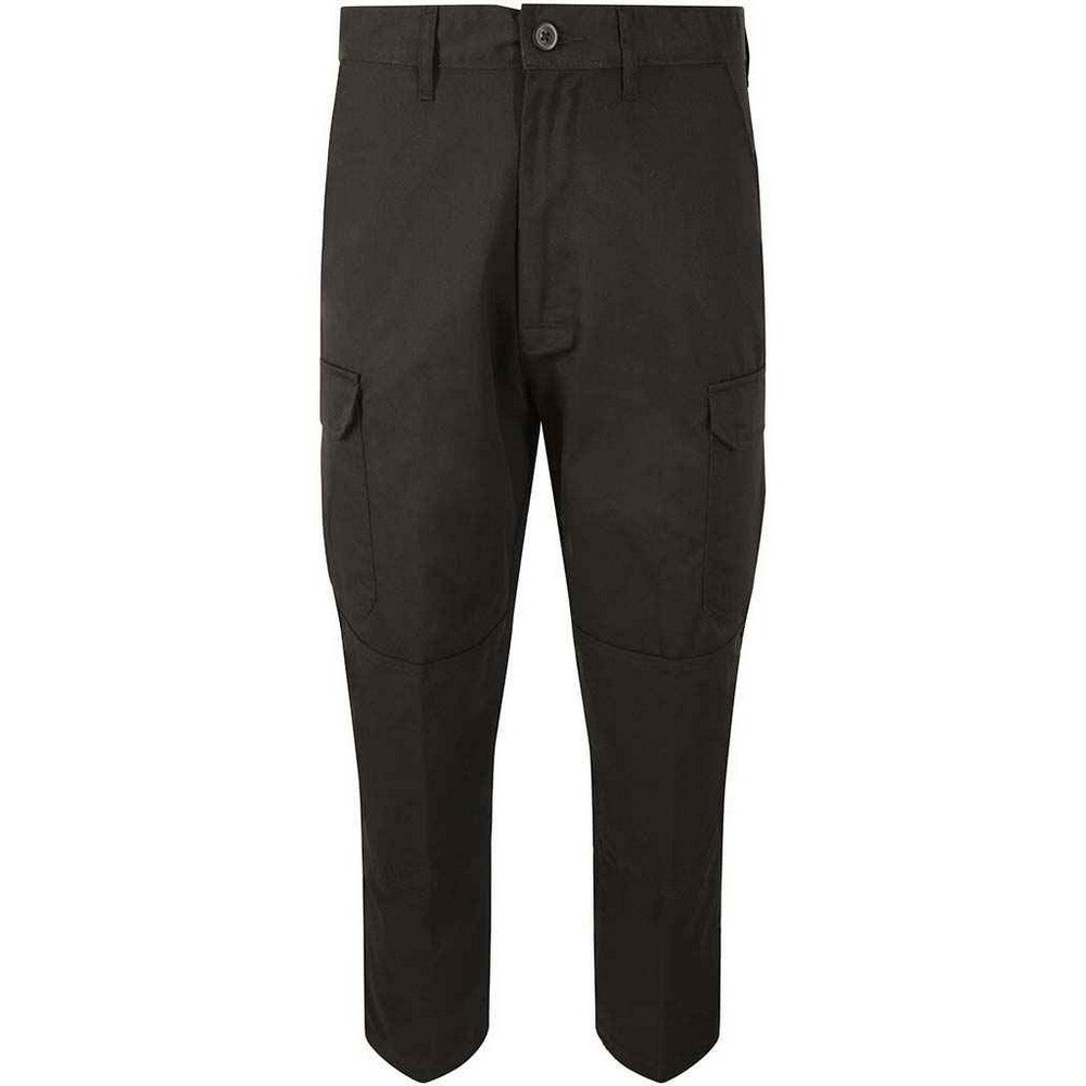 Black - Front - PRORTX Womens-Ladies Cargo Trousers