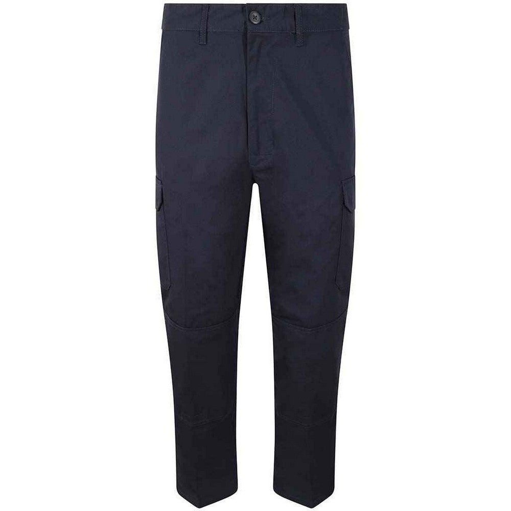 Navy - Front - PRORTX Womens-Ladies Cargo Trousers