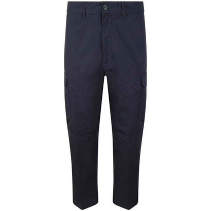 Navy - Front - PRORTX Womens-Ladies Cargo Trousers