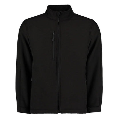 Black - Front - Kustom Kit Mens Corporate Soft Shell Jacket