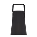 Bottle Green - Front - Premier Unisex Adult Cotton Bibbed Apron