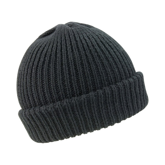 Black - Front - Result Winter Essentials Whistler Beanie