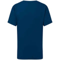 Mountain Blue - Back - Fruit of the Loom Childrens-Kids Iconic 195 Premium T-Shirt