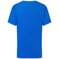 Royal Blue - Back - Fruit of the Loom Childrens-Kids Iconic 195 Premium T-Shirt