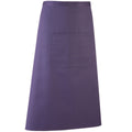 Purple - Front - Premier Colours Bar Apron