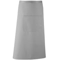 Silver - Front - Premier Colours Bar Apron