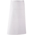 White - Front - Premier Colours Bar Apron