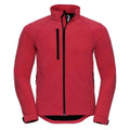 Classic Red - Front - Russell Mens Plain Soft Shell Jacket