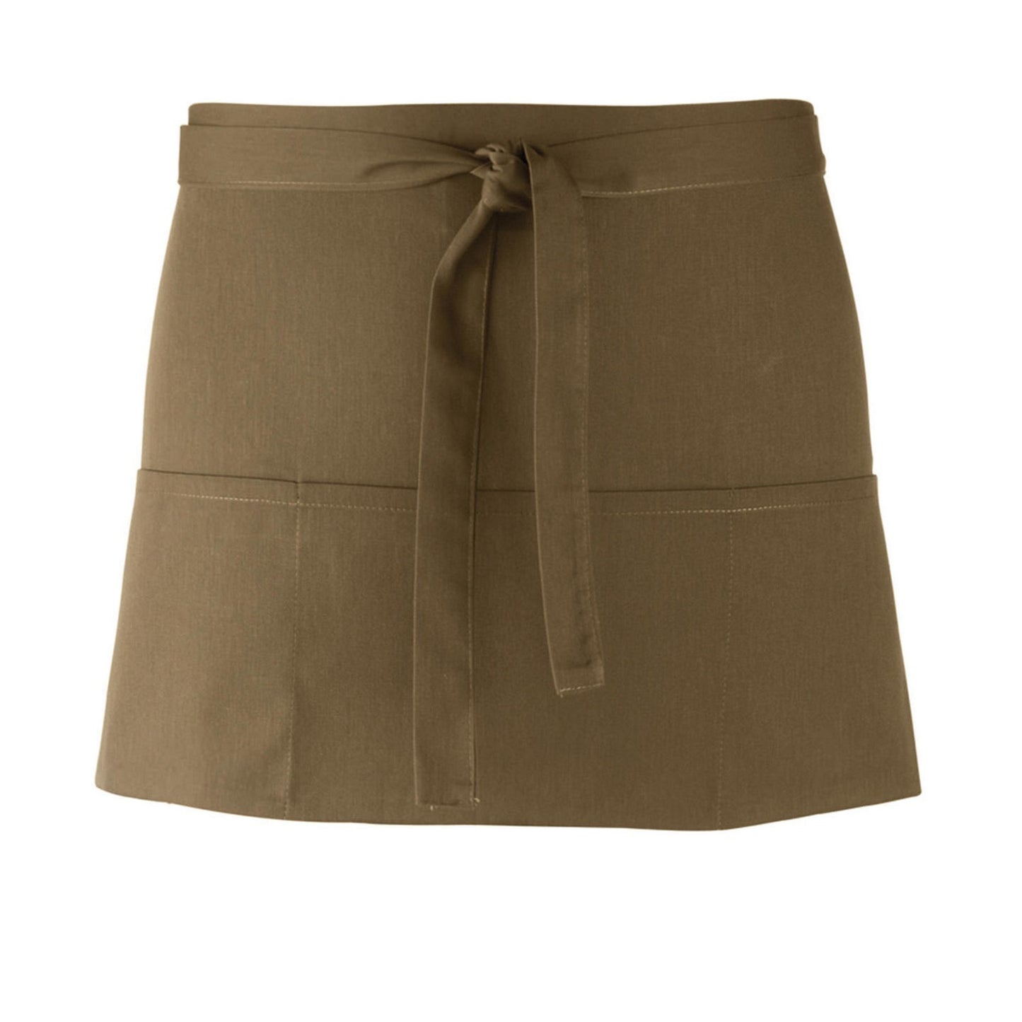 Sage - Front - Premier Colours 3 Pocket Short Apron