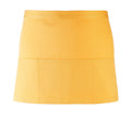 Sunflower - Front - Premier Colours 3 Pocket Short Apron