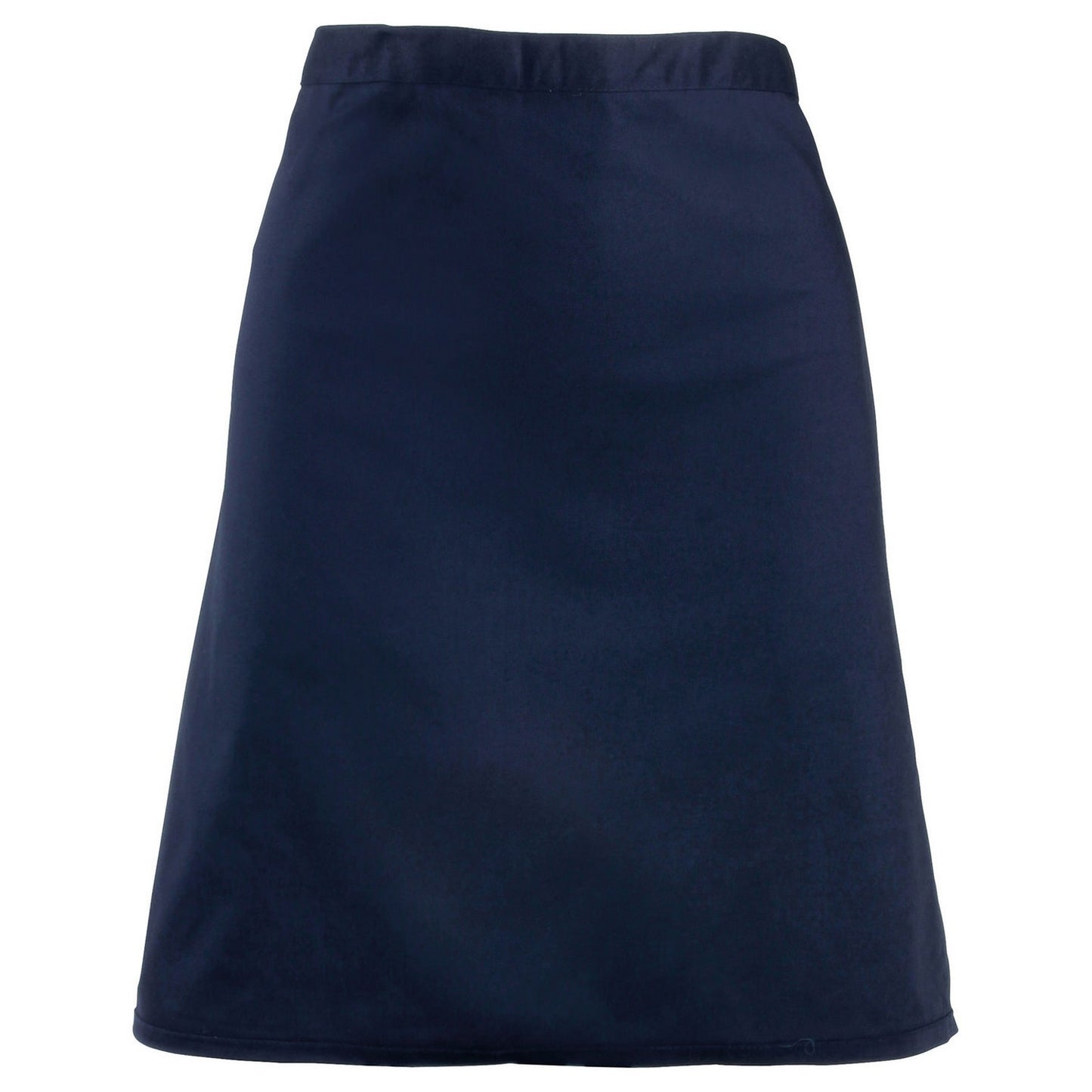 Navy - Front - Premier Colours Mid Length Apron