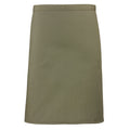 Olive - Front - Premier Colours Mid Length Apron