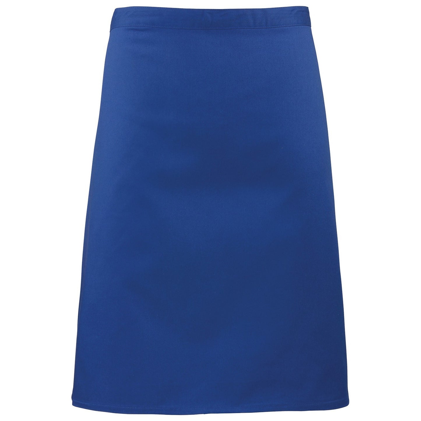 Royal Blue - Front - Premier Colours Mid Length Apron