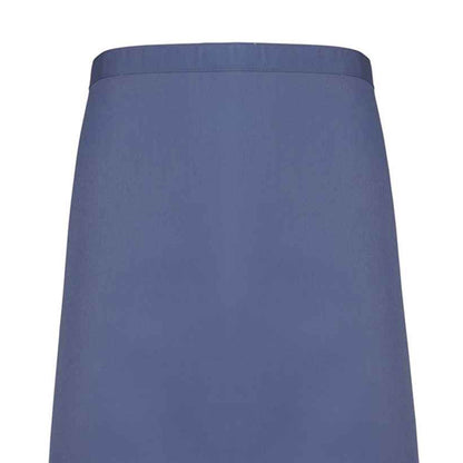 Marine Blue - Back - Premier Colours Mid Length Apron