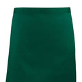 Bottle Green - Back - Premier Colours Mid Length Apron