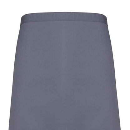 Steel - Back - Premier Colours Mid Length Apron